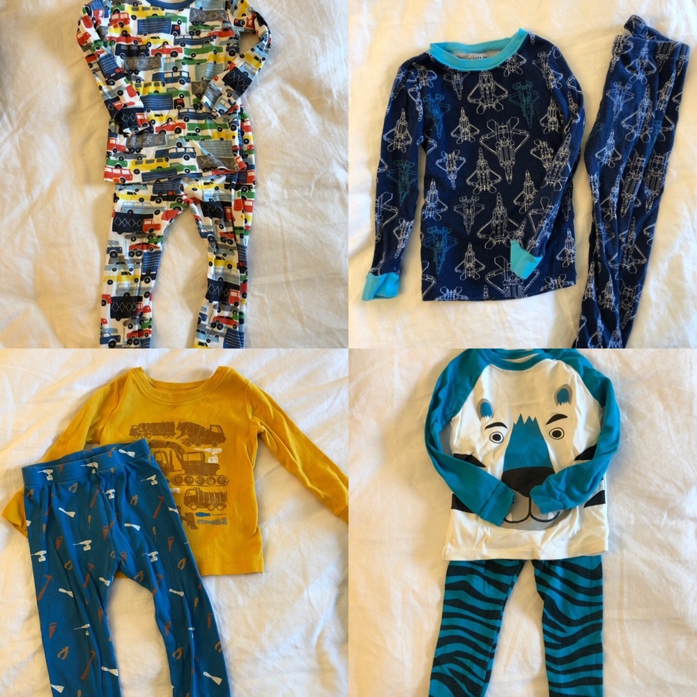 4 pack PJs. Gap/old navy/sleep nation.